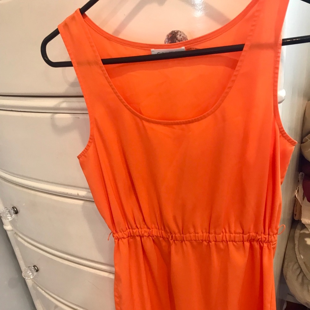 Calvin Klein Orange dress!